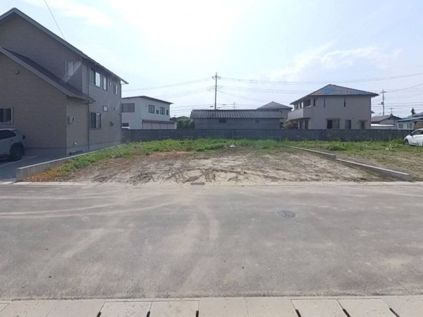 甲府市大里町、土地の画像です