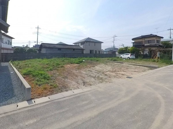 甲府市大里町、土地の画像です