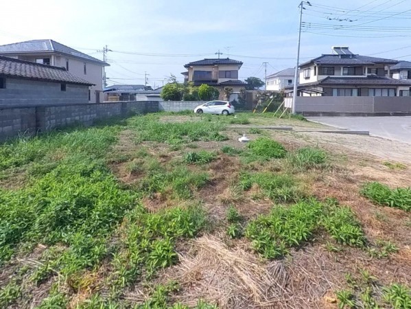 甲府市大里町、土地の画像です