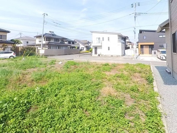 甲府市大里町、土地の画像です