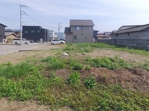 甲府市大里町、土地の画像です