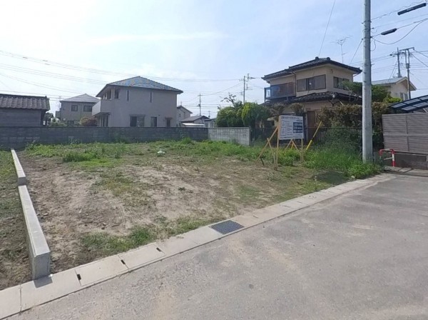 甲府市大里町、土地の画像です