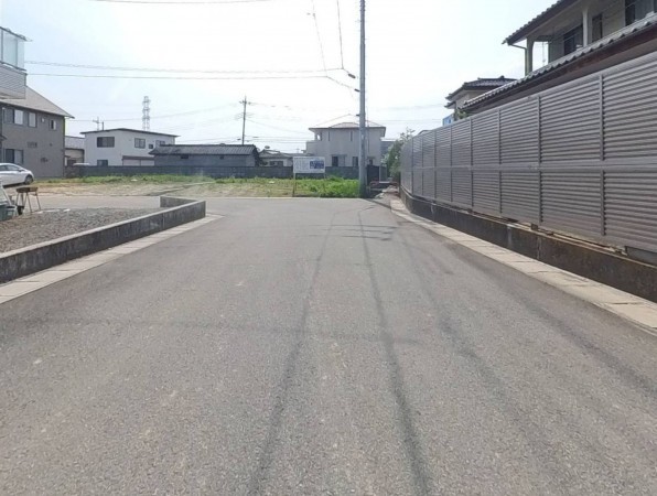甲府市大里町、土地の画像です