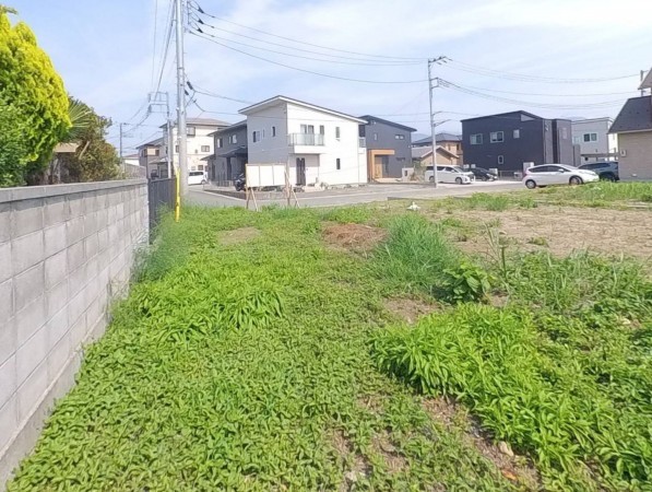 甲府市大里町、土地の画像です