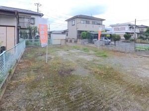 甲府市大里町、土地の画像です