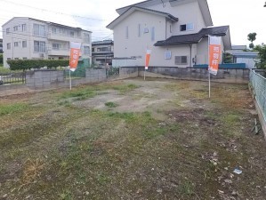 甲府市大里町、土地の画像です
