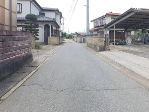 甲府市大里町、土地の画像です