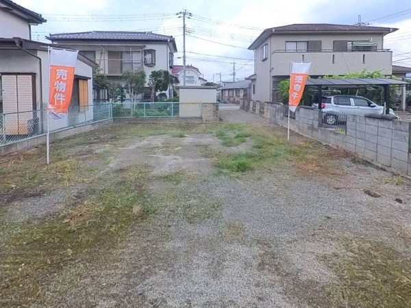 甲府市大里町、土地の画像です