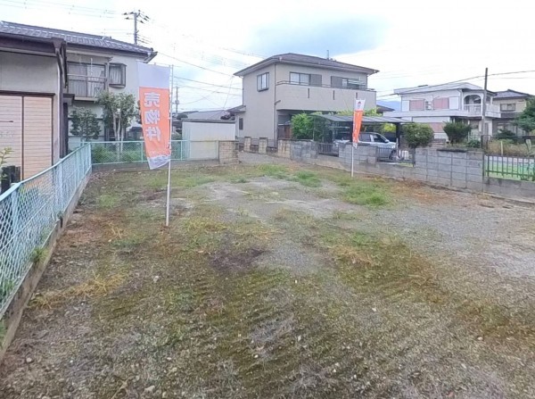 甲府市大里町、土地の画像です