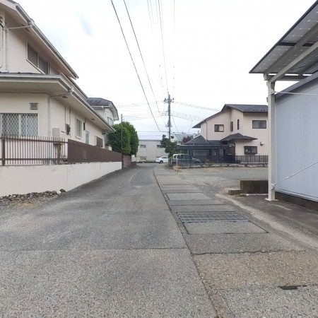 甲斐市富竹新田、土地の画像です