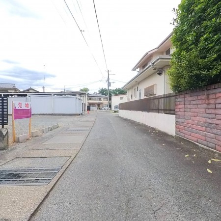 甲斐市富竹新田、土地の画像です