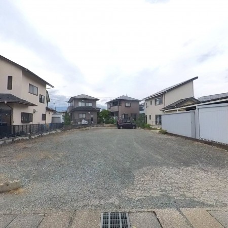 甲斐市富竹新田、土地の画像です