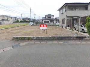 甲斐市富竹新田、土地の画像です