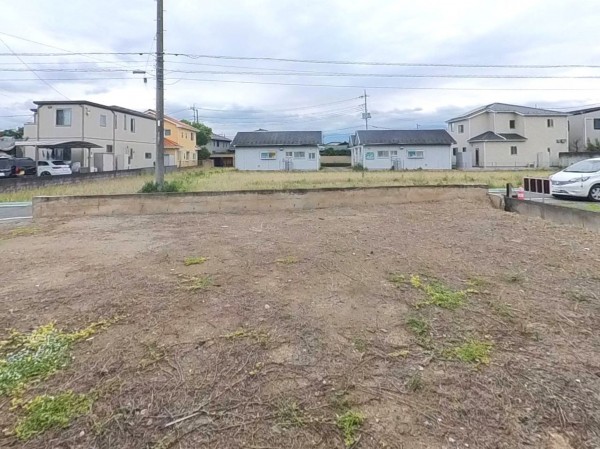 甲斐市富竹新田、土地の画像です