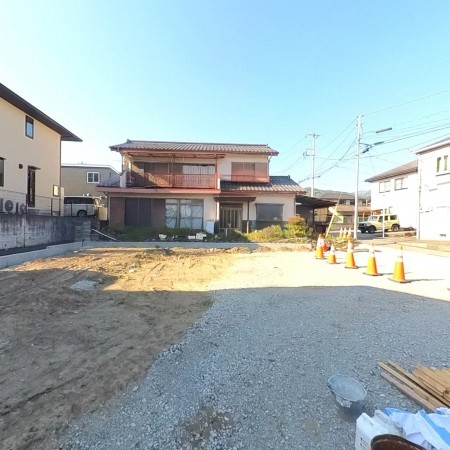 甲斐市中下条、土地の画像です