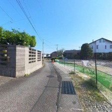 甲斐市中下条、土地の画像です