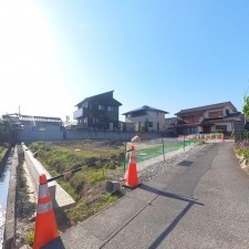 甲斐市中下条、土地の画像です