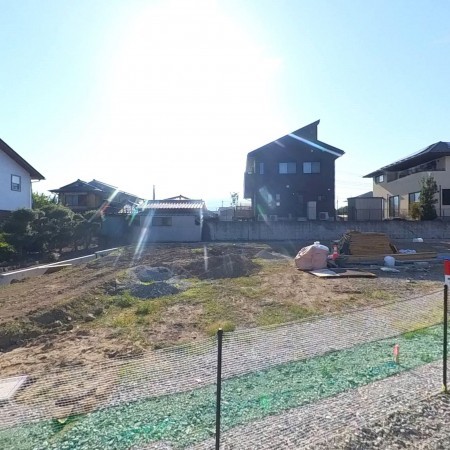 甲斐市中下条、土地の画像です