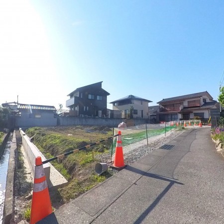 甲斐市中下条、土地の画像です