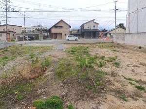 甲府市山宮町、土地の画像です