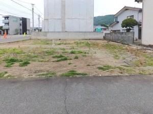 甲府市山宮町、土地の画像です