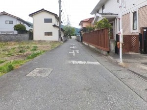甲府市山宮町、土地の画像です
