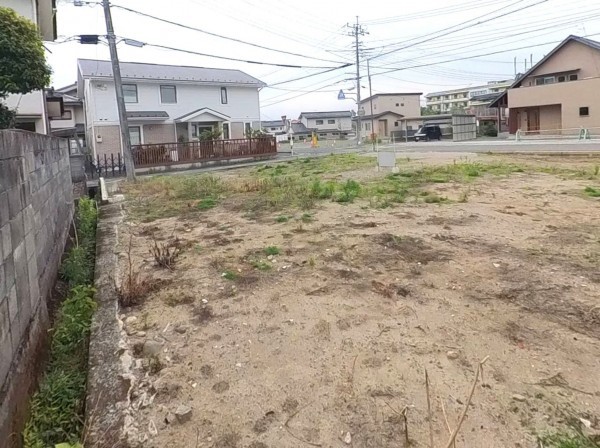 甲府市山宮町、土地の画像です