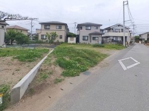 甲府市富竹、土地の画像です