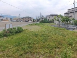 甲府市富竹、土地の画像です