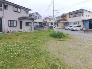 甲府市富竹、土地の画像です