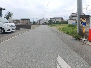 甲府市富竹、土地の画像です