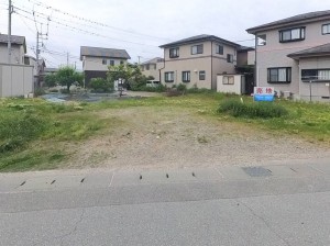 甲府市富竹、土地の画像です