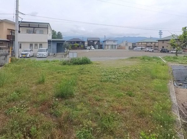 甲府市富竹、土地の画像です