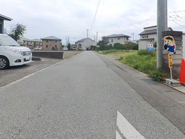 甲府市富竹、土地の画像です