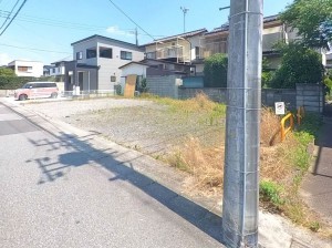 甲府市国母、土地の画像です