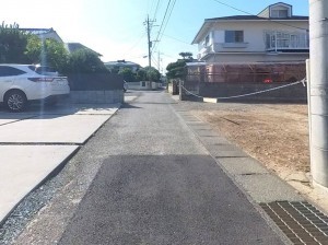 甲府市下飯田、土地の画像です