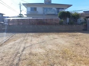 甲府市下飯田、土地の画像です