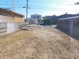 甲府市下飯田、土地の画像です