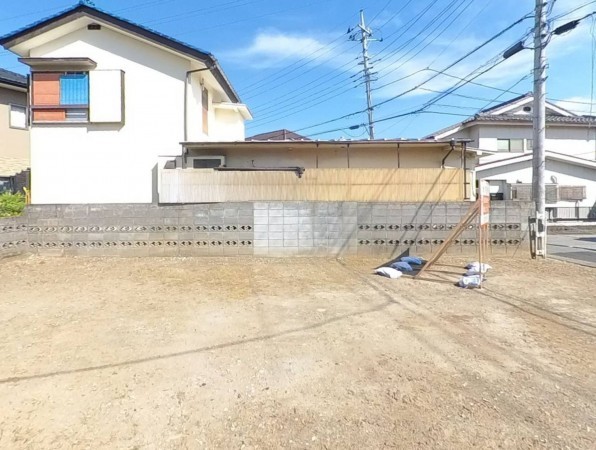 甲府市下飯田、土地の画像です