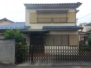 甲府市朝気、土地の画像です