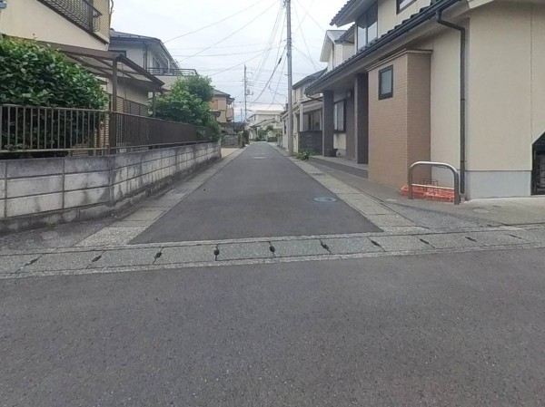 甲府市朝気、土地の画像です