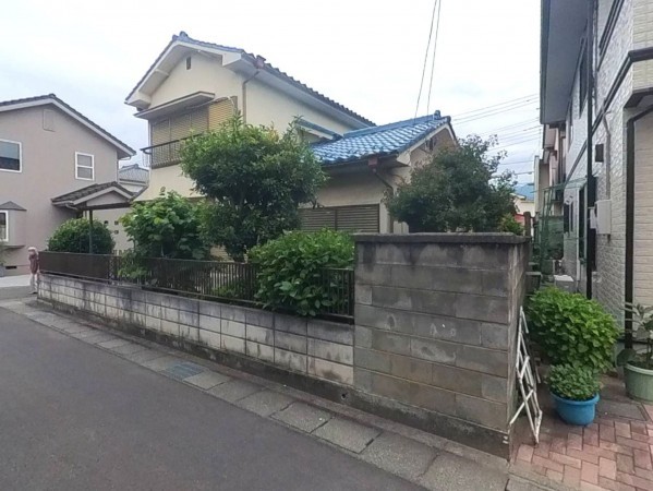 甲府市朝気、土地の画像です