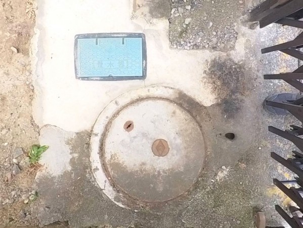 甲府市朝気、土地の画像です