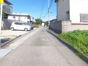 甲府市下飯田、土地の画像です