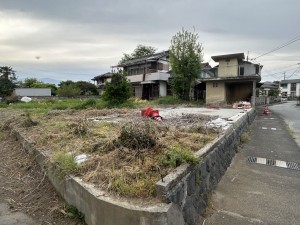 甲府市下今井町、土地の画像です