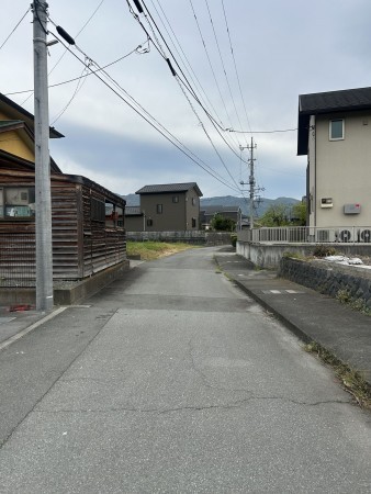 甲府市下今井町、土地の画像です