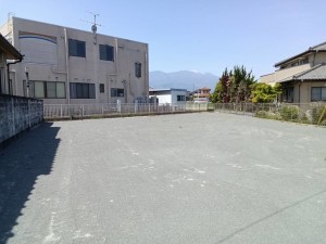 甲斐市富竹新田、土地の画像です