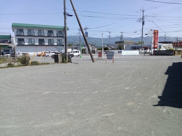 甲斐市富竹新田、土地の画像です