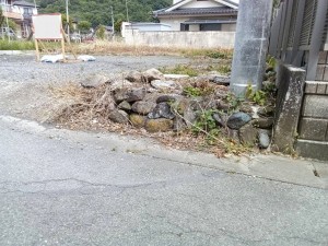甲府市東光寺町、土地の画像です