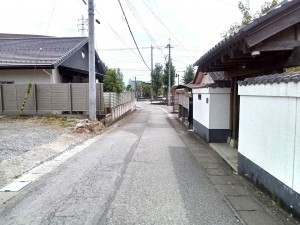 甲府市東光寺町、土地の画像です